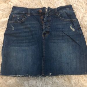 Pacsun denim skirt